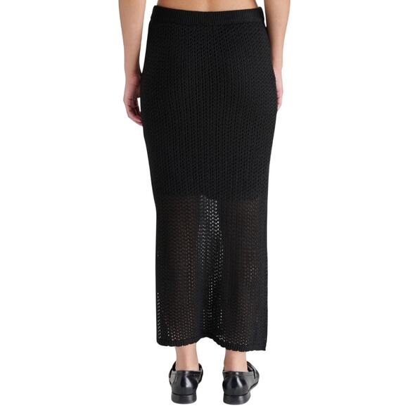 NWT Steve Madden Open Stitched Midi Skirt - Picture 2 of 8